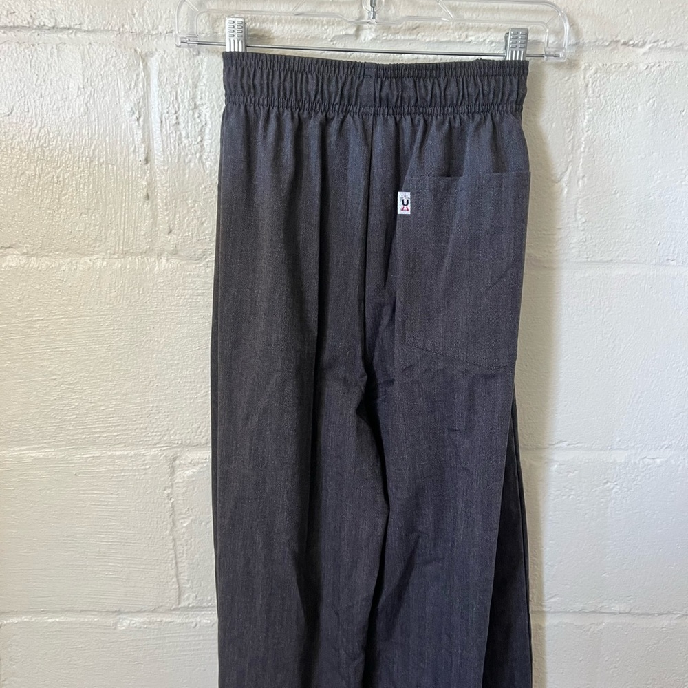 Uncommon Threads Grey Chef Pants - Picture 5 of 11
